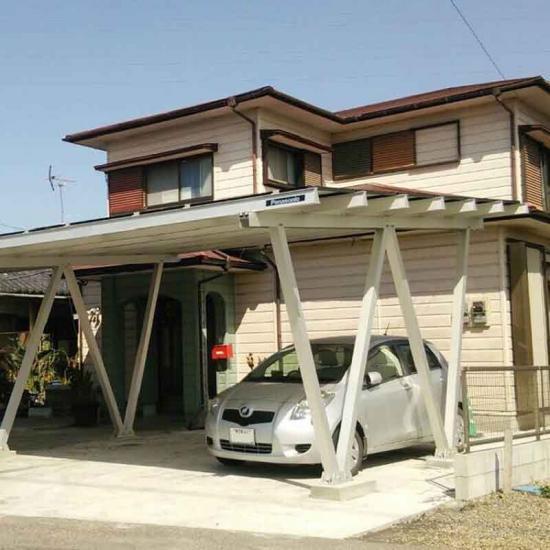 Smart Design Anodized Aluminum Solar Carparking