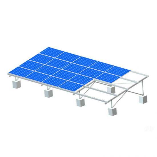 Solar Ground Mounting Systems With Concrete Base