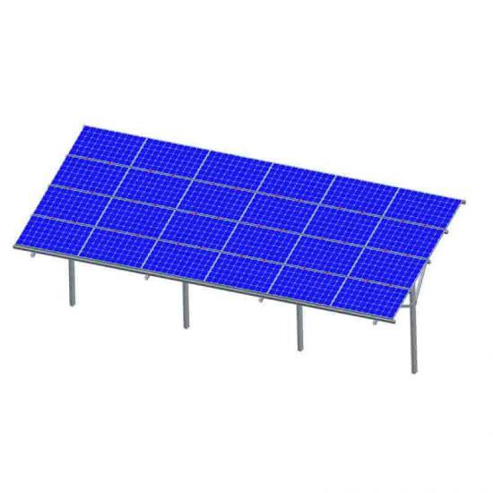 Solar Ground Ramming Pile Mounting System