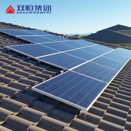 Roman Tile Roof Solar Panel Mounting