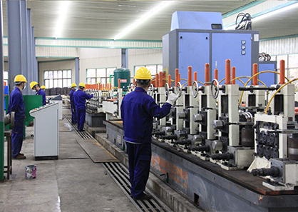 Round Pipe Iron Parts Machine
