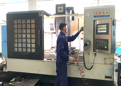CNC machine department