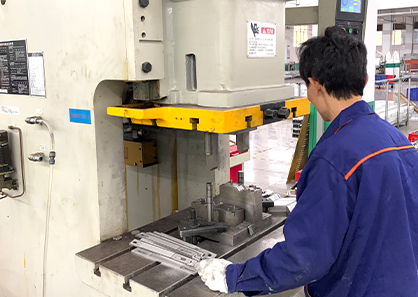 C-Frame Fixed Bolster Press Machine